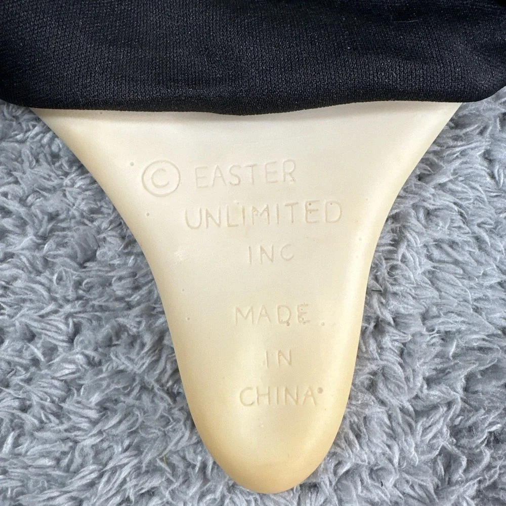 VTG Ghost Face Mask Stamp Glow Scream Easter Unlimited Inc Fun World Div OG